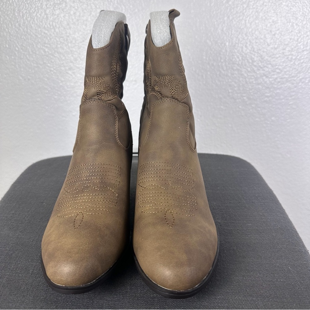 Tyndall Women's Casual Ankle Boots Zip
Comfort Block Heel Size 10